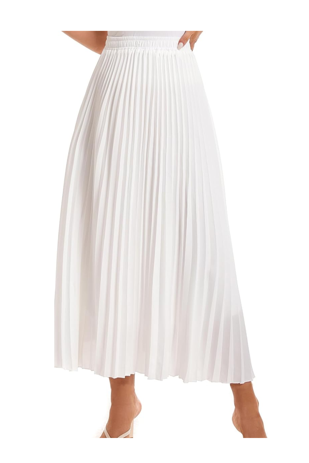 Essential Layers: The Maxi Pleated Skirt